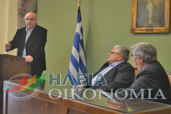 Επίσκεψη του Μεϊμαράκη στον Πύργο – ΦΩΤΟ