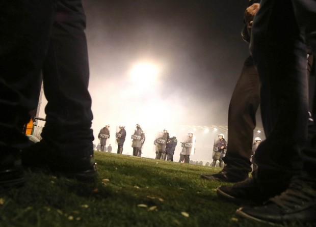 Αυτά αναφέρει στο φύλλο αγώνα ο διαιτητής