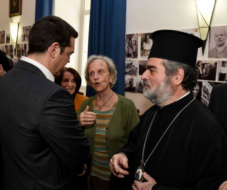 Με τα μέλη της Ελληνικής Κοινότητας Ιεροσολύμων συναντήθηκε ο Τσίπρας – ΦΩΤΟ