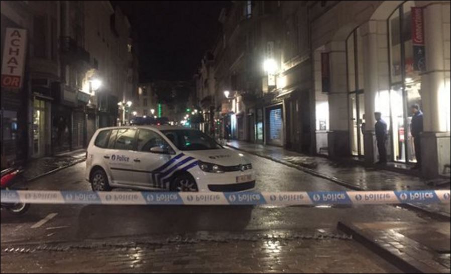 ΦΩΤΟ από την επιχείρηση της αστυνομίας στις Βρυξέλλες