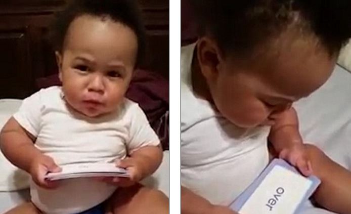 Μωρό 19 μηνών ξέρει να διαβάζει – ΒΙΝΤΕΟ