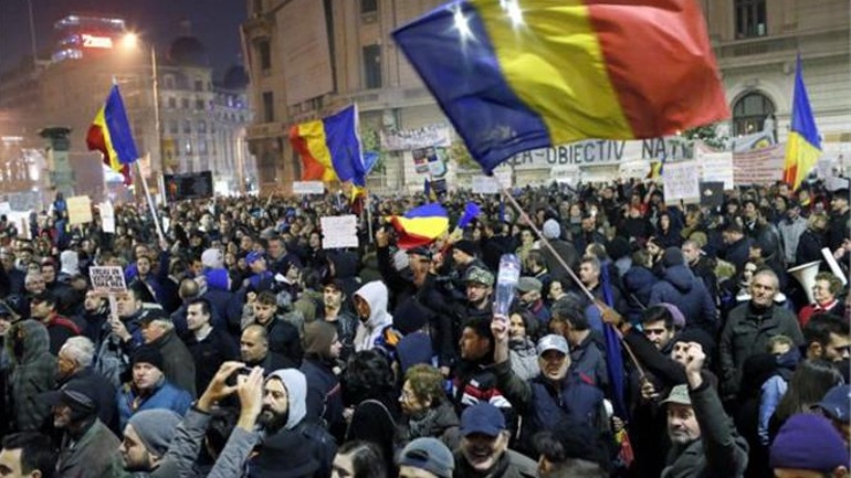 Συνεχίστηκαν οι διαδηλώσεις στην Ρουμανία