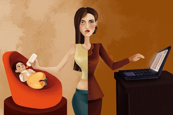 Εργαζόμενη μητέρα- Ποιος πρέπει να κρατάει το παιδί