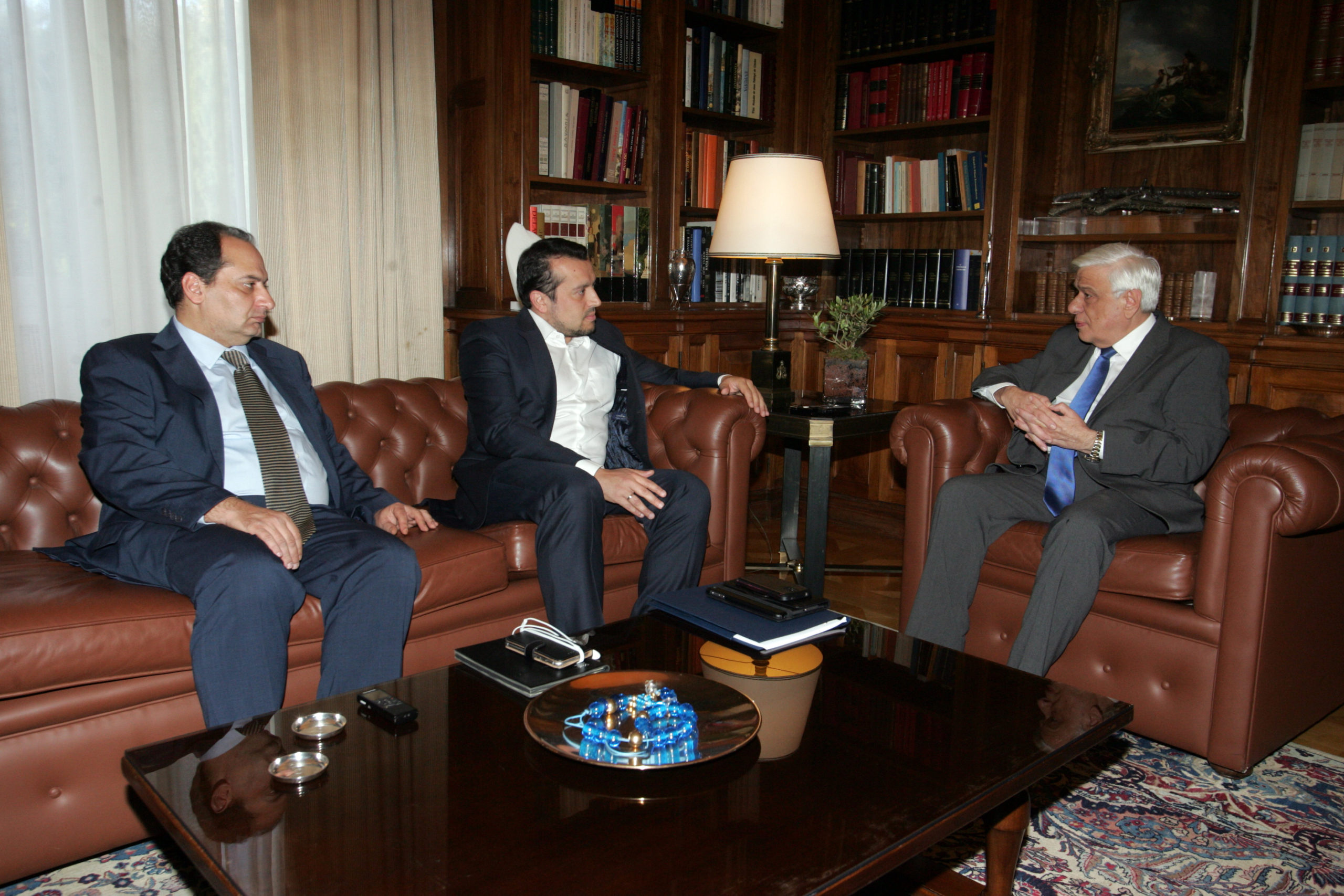 Ο διάλογος Παυλόπουλου με Παππά και Σπίρτζη για τα κανάλια – ΒΙΝΤΕΟ