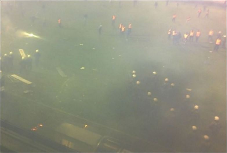 Πεδίο μάχης η Λεωφόρος – ΦΩΤΟ – ΤΩΡΑ