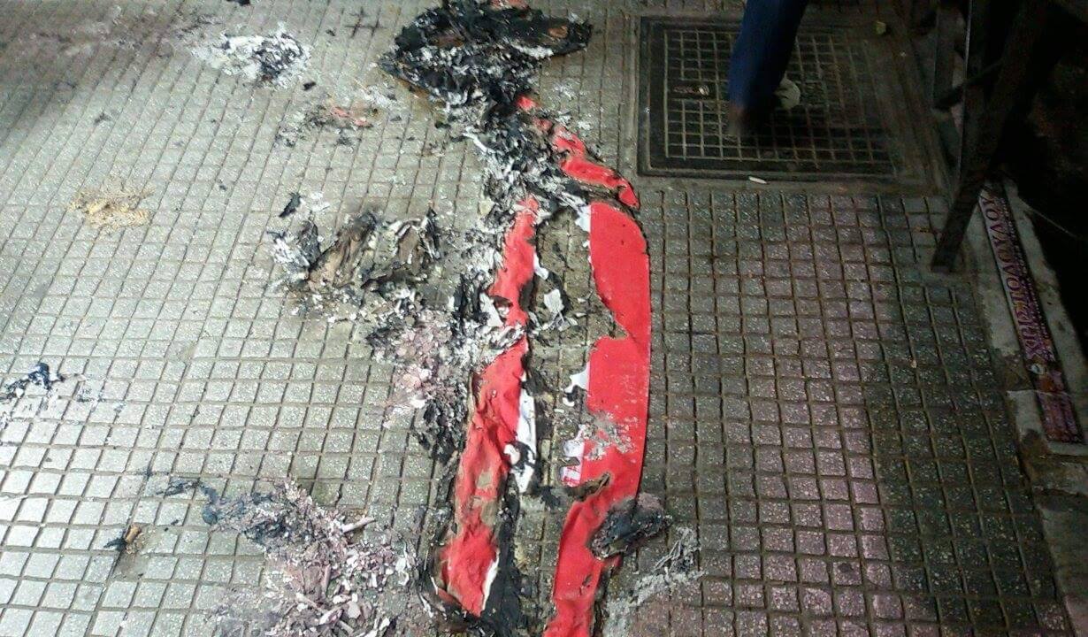 Έκαψαν σημαία του ΝΑΤΟ στη Θεσσαλονίκη – ΒΙΝΤΕΟ