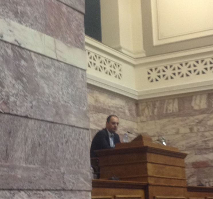 Η κρίσιμη συνεδρίαση της κοινοβουλευτικής ομάδας της ΝΔ – ΦΩΤΟ