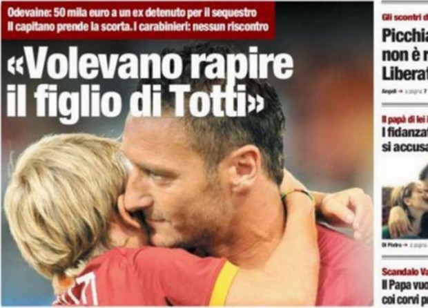 Ο φανατικός της Ρόμα που σχεδίαζε την απαγωγή του γιου του Τότι