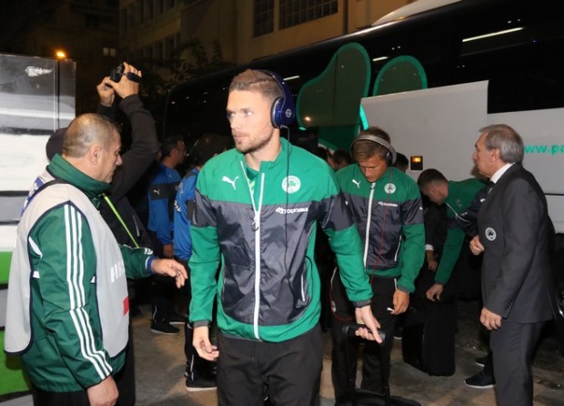 Η άφιξη του Παναθηναϊκού – ΒΙΝΤΕΟ