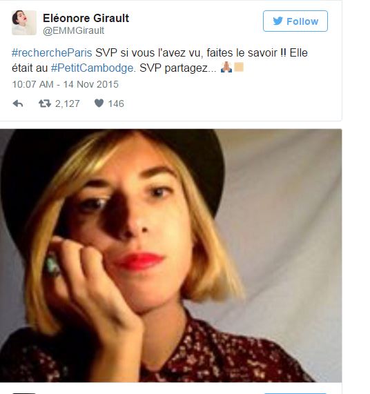 Συγκλονίζει το hashtag #RechercheParis – Αναζητούν τους αγνοούμενους φίλους τους