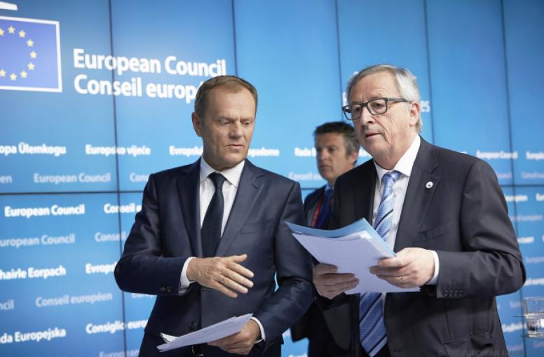 Ικανοποίηση από Γιούνκερ και Τουσκ για τη συμφωνία με την Τουρκία