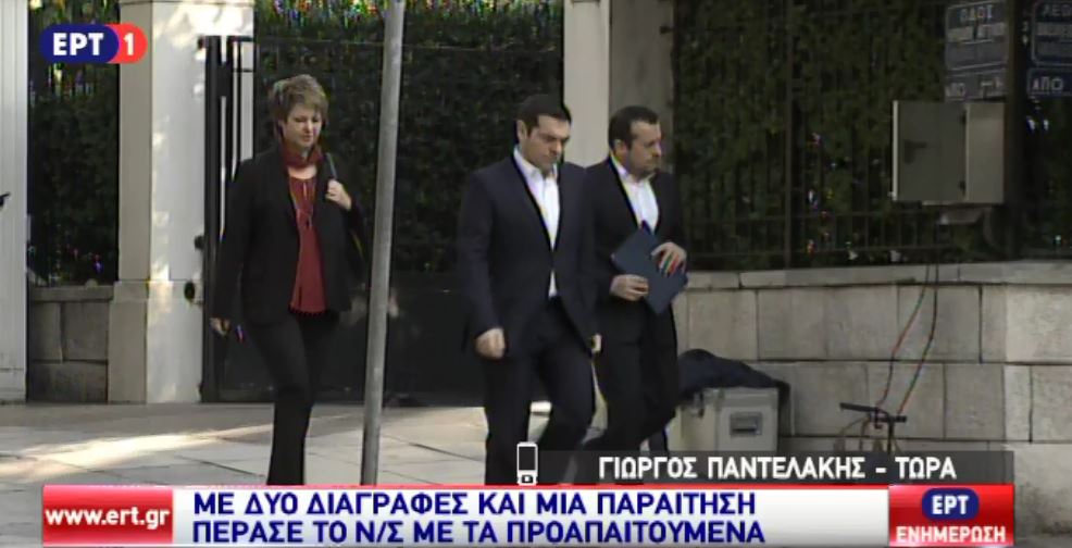 Στο Προεδρικό Μέγαρο ο Αλέξης Τσίπρας