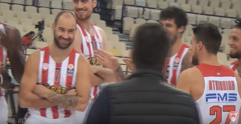 Μία αστεία “δοκιμασία” για τους παίκτες του Ολυμπιακού – ΒΙΝΤΕΟ