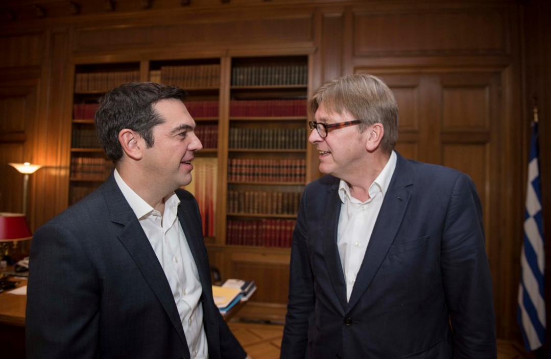 Τι συζήτησε ο Τσίπρας με τον Φερχόφστατ – ΦΩΤΟ