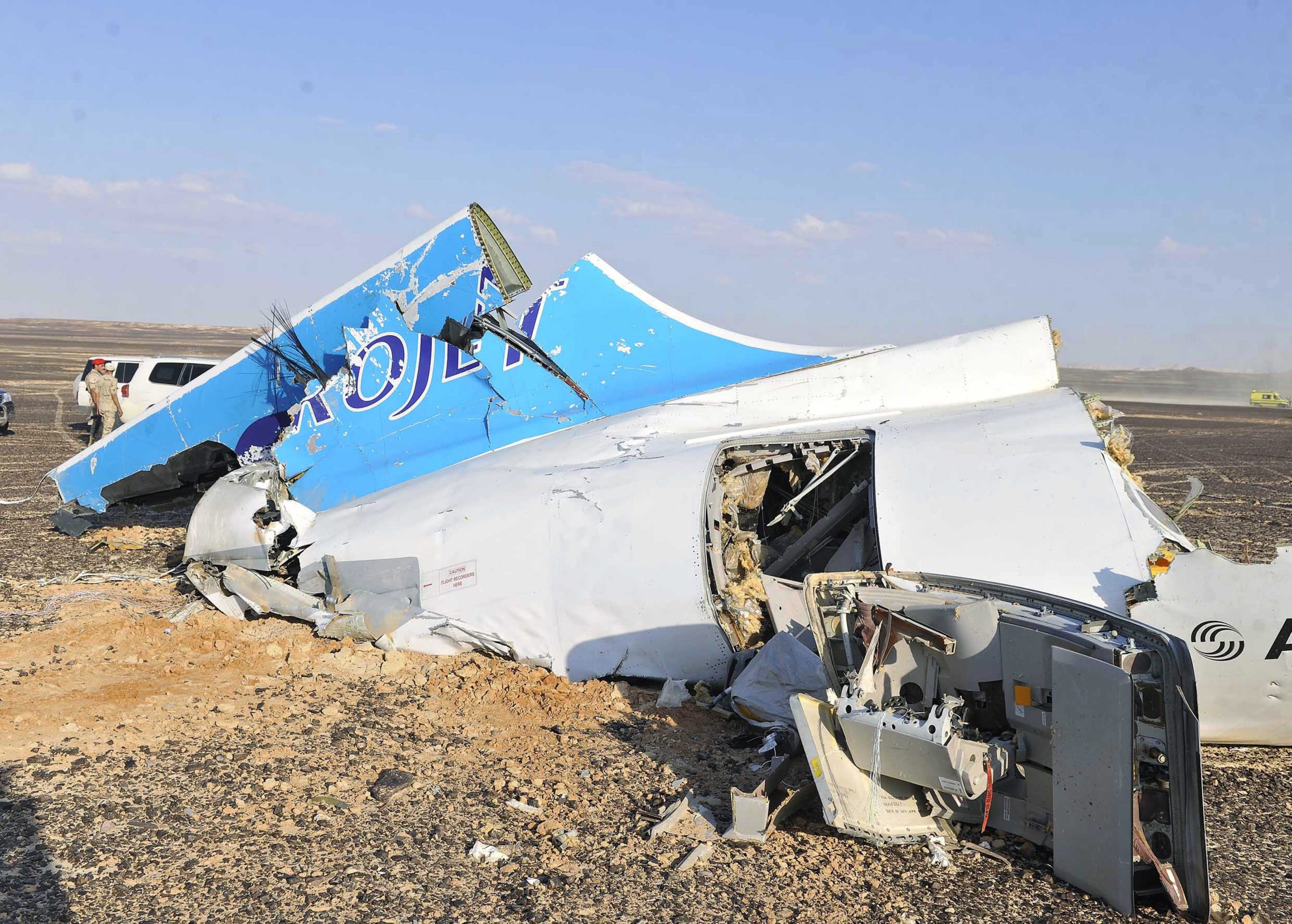 Δύο ύποπτοι κρατούνται για την αεροπορική τραγωδία στο Σινά