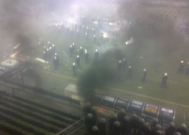 Επεισόδια στη Λεωφόρο – ΦΩΤΟ – ΤΩΡΑ