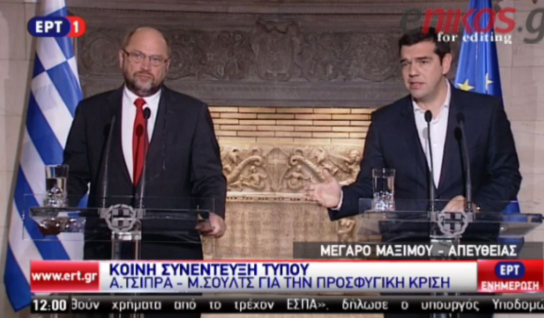 Σουλτς: Δεν πρέπει να απαιτούμε αντιπαραγωγικά μέτρα – ΒΙΝΤΕΟ