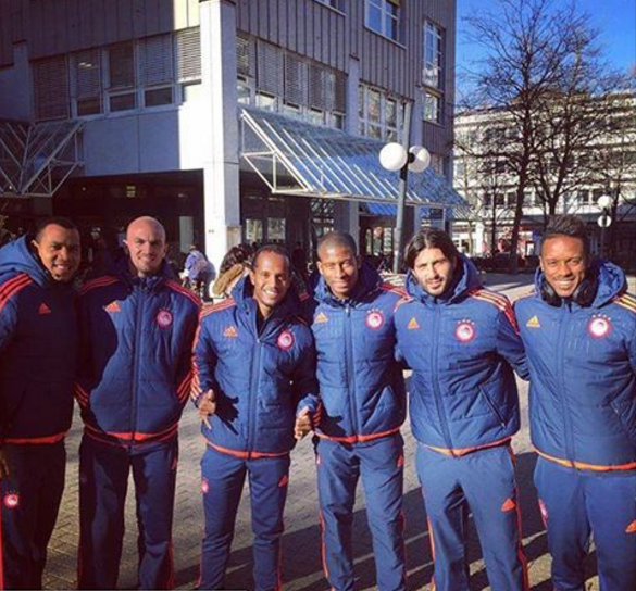 Η βόλτα των παικτών του Ολυμπιακού στο Μόναχο – ΦΩΤΟ