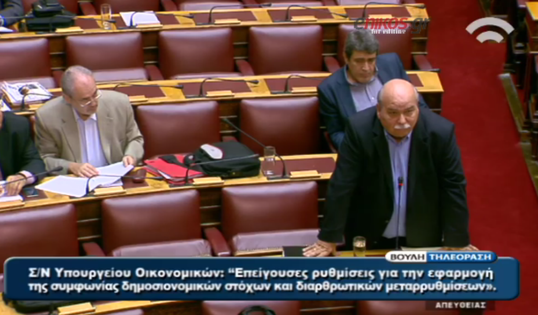 Η αντίδραση του Βούτση στις αναφορές Παναγιώταρου – ΒΙΝΤΕΟ