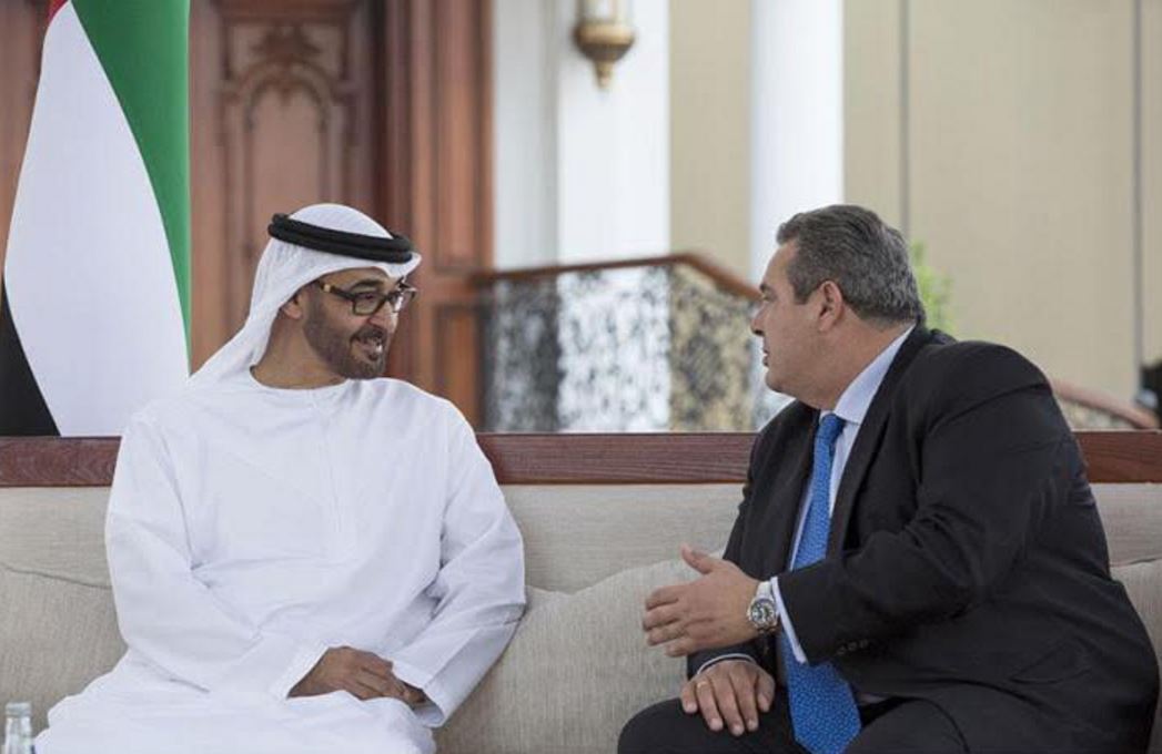 Η συνάντηση του Καμμένου με τον Σεΐχη του Άμπου Ντάμπι – ΦΩΤΟ