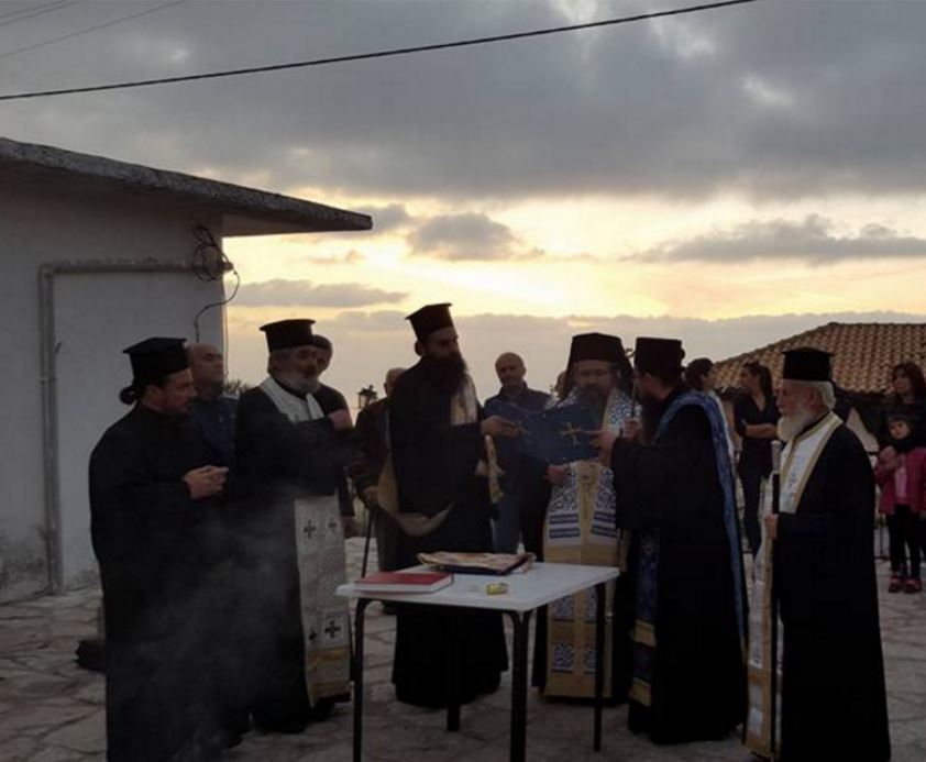 Παράκληση στο Αγάθι για τον σεισμό – ΦΩΤΟ