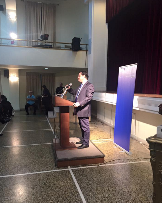 Ο Άδωνις στον Πειραϊκό Σύνδεσμο – ΦΩΤΟ