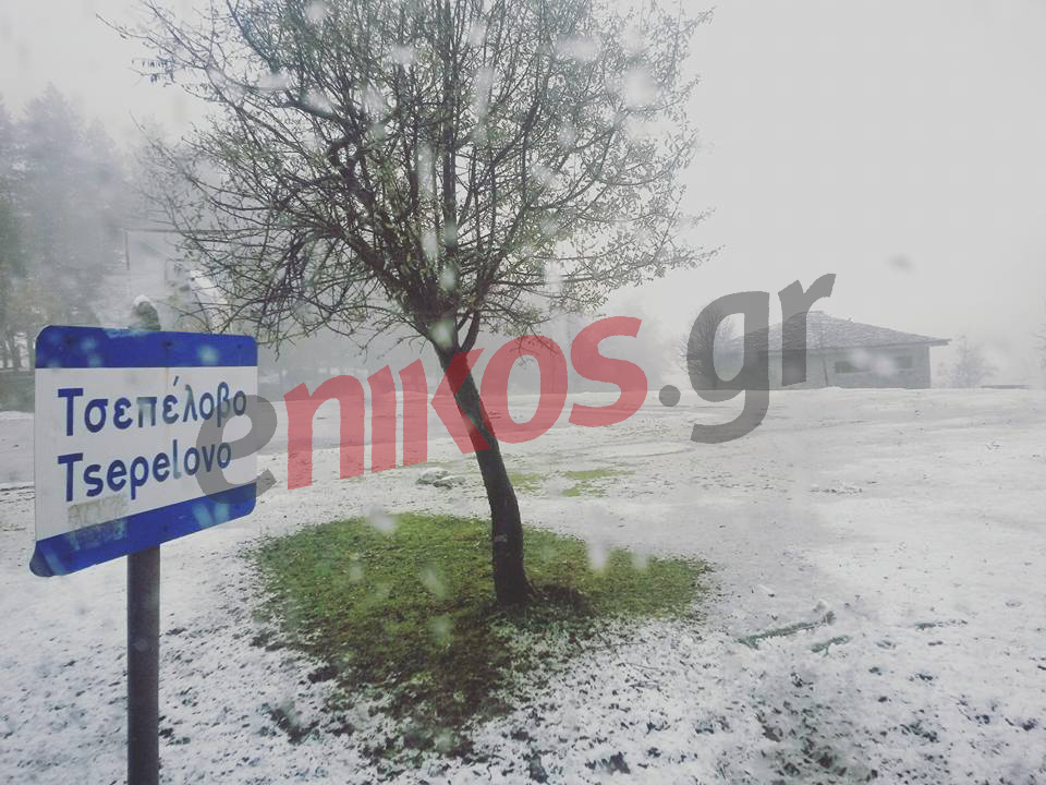 Στα λευκά τα Ιωάννινα – ΦΩΤΟ