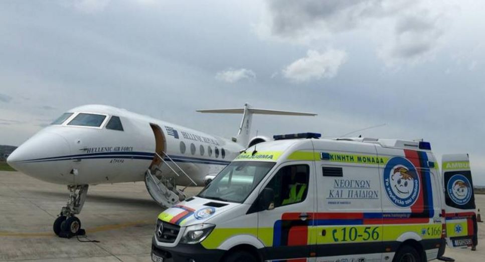 Πρόωρο βρέφος μεταφέρθηκε στη Γαλλία με το πρωθυπουργικό αεροσκάφος