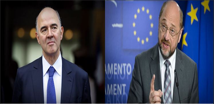 Το άγνωστο ραντεβού Σουλτς – Μοσκοβισί στην Αθήνα