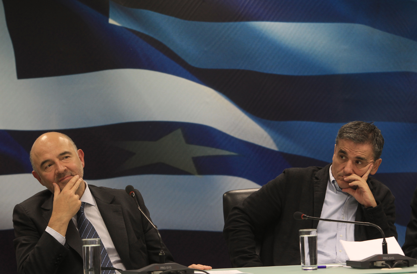 Σε εστιατόριο στην Πλάκα Τσακαλώτος-Μοσκοβισί – ΦΩΤΟ