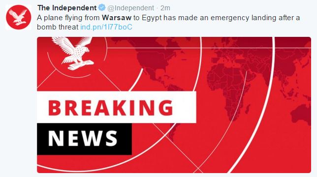 Αναγκαστική προσγείωση αεροσκάφους μετά από απειλή για βόμβα – ΤΩΡΑ