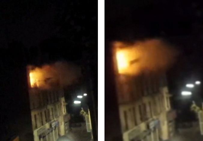 Η επίθεση της γυναίκας καμικάζι στους αστυνομικούς – ΒΙΝΤΕΟ