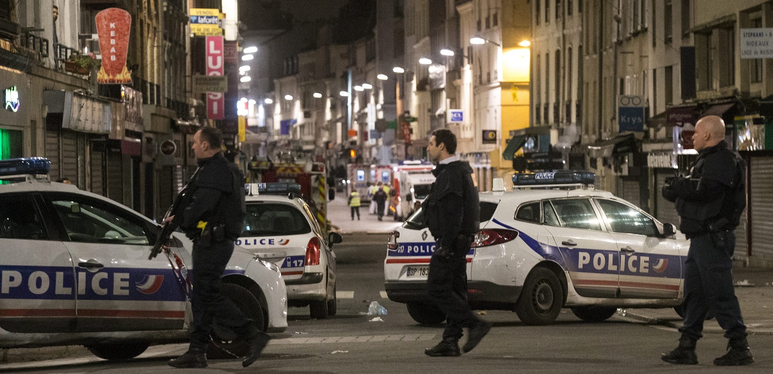 Αποκλεισμένη η περιοχή του Σεν Ντενί