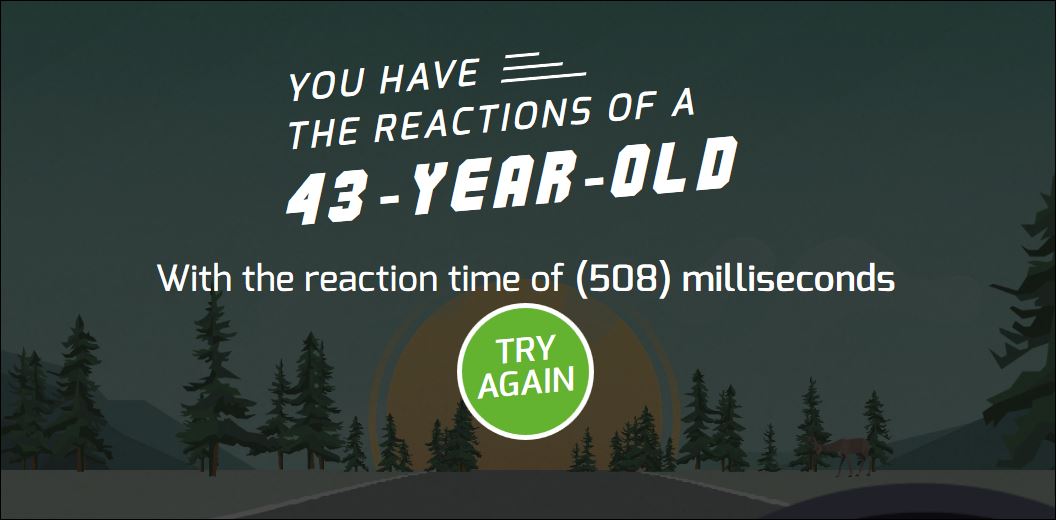 Διαδραστικό παιχνίδι δείχνει την ηλικία των αντανακλαστικών σου – Δοκίμασε και εσύ