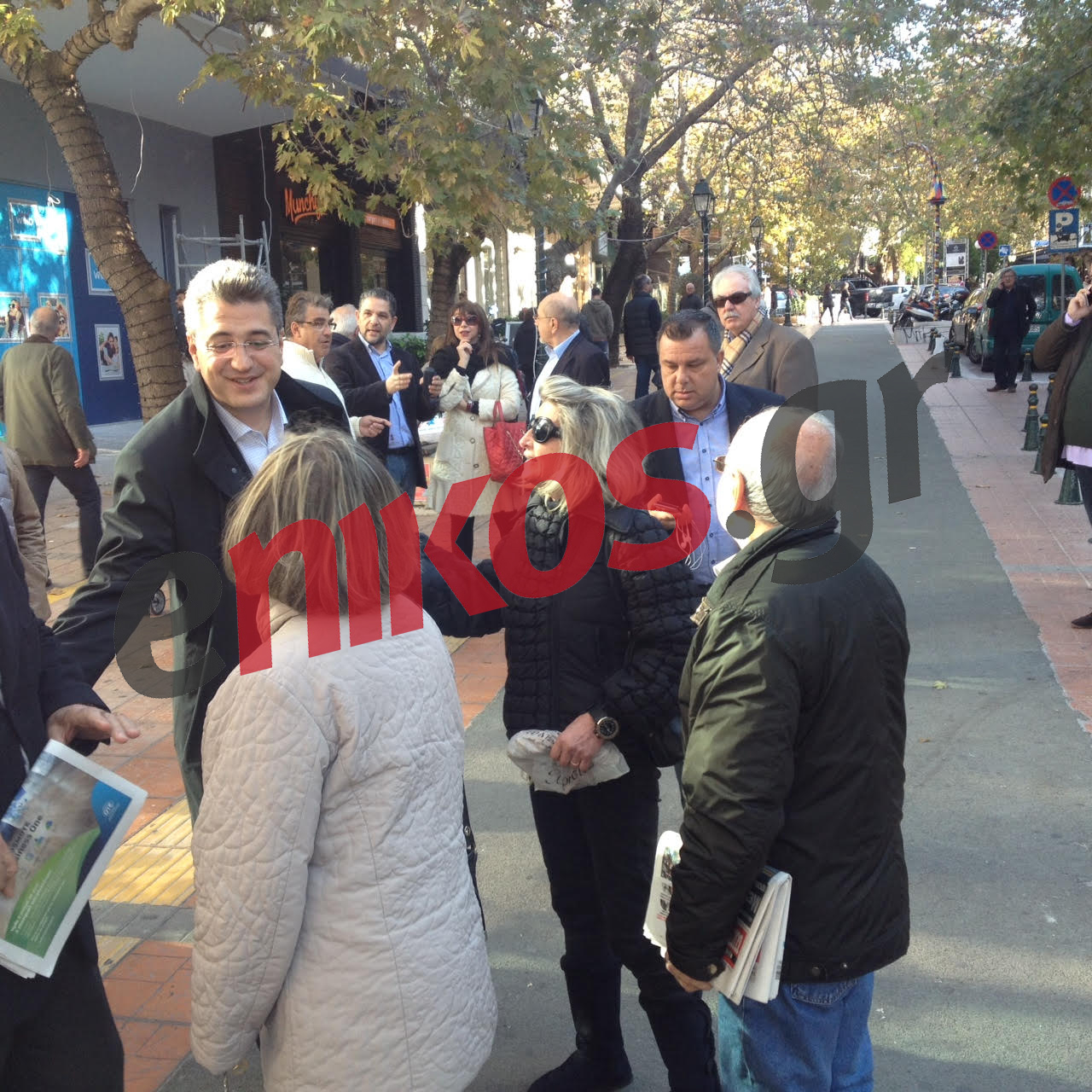 Ο Τζιτζικώστας στην Κηφισιά – ΦΩΤΟ