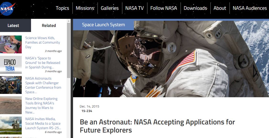 Oνειρεύεστε να γίνετε αστροναύτες; H NASA αναζητά συνεργάτες – ΒΙΝΤΕΟ