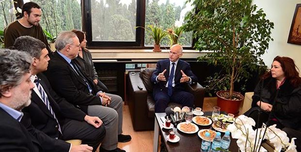 Για την ελευθερία του Τύπου μίλησε ο Παπανδρέου στην Κωνσταντινούπολη