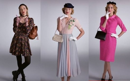 100 χρόνια μόδας σε 2,5 λεπτά