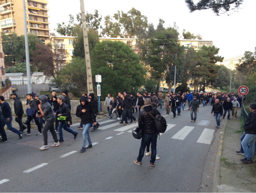 Διαδήλωση κατά των Αράβων στην Κορσική