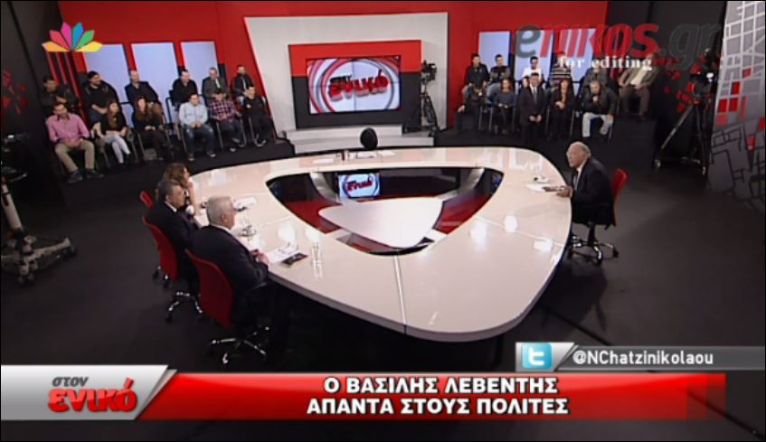 Λεβέντης: Όταν πάτησα κατά λάθος τον Σαμαρά – ΒΙΝΤΕΟ