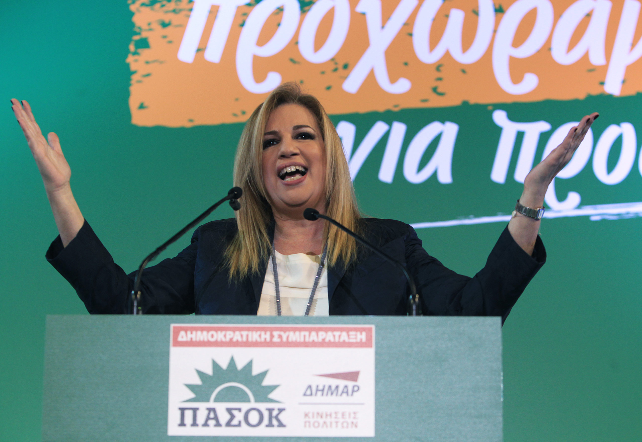 Γεννηματά: Κυβέρνηση ευρύτερης συνεργασίας δυνάμεων