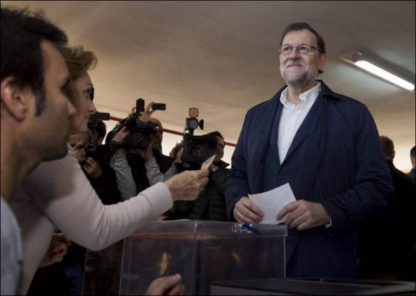 Εκλογές Ισπανία – Τα exit polls δείχνουν πρώτο τον Ραχόι