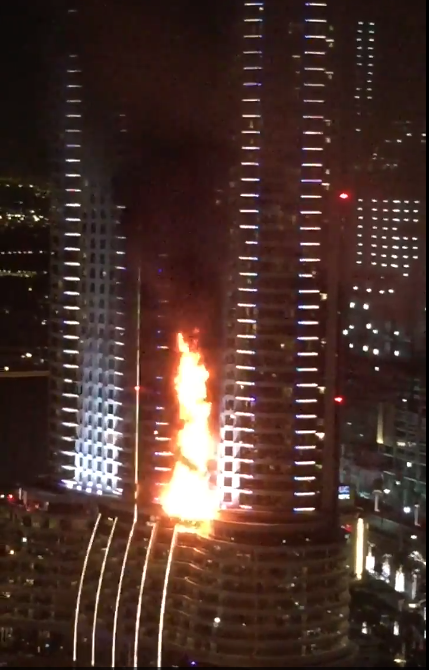 Έτσι ξεκίνησε η φωτιά στο υπερπολυτελές ξενοδοχείο στο Ντουμπάι – ΒΙΝΤΕΟ