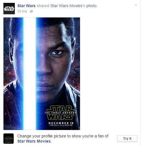 To νέο φίλτρο του Facebook σε μετατρέπει σε ήρωα του Star Wars – ΦΩΤΟ