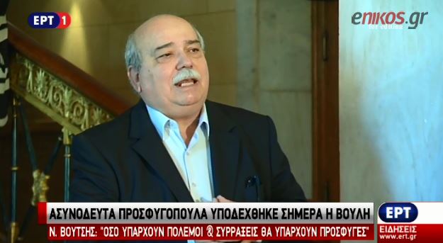 Η υποδοχή των ασυνόδευτων προσφυγόπουλων από τον Πρόεδρο της Βουλής – ΒΙΝΤΕΟ