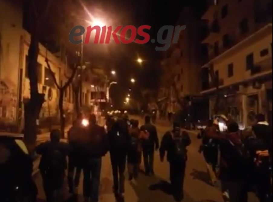 Κυνηγητό στα Εξάρχεια – ΒΙΝΤΕΟ