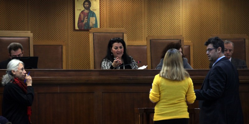 Ένταση στη δίκη της Χρυσής Αυγής