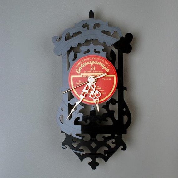 Δίσκοι βινυλίου μεταμορφώνονται… σε ρολόγια – ΦΩΤΟ