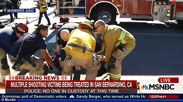 Νέες ΦΩΤΟ από το σημείο της επίθεσης στο Σαν Μπερναντίνο της Καλιφόρνια