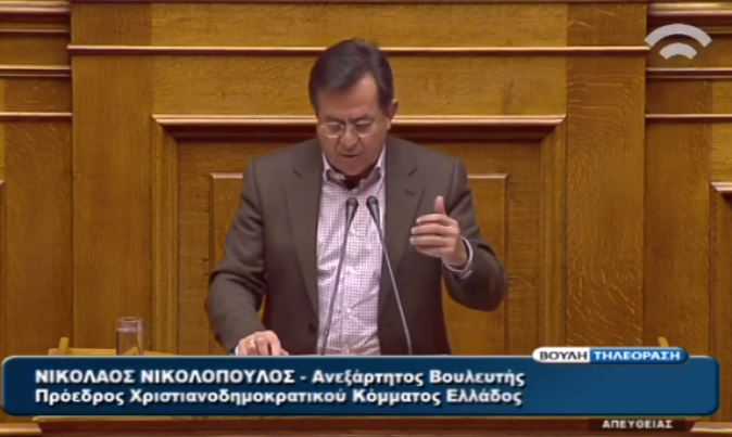 Η επίθεση του Νικολόπουλου στον Αμυρά – ΒΙΝΤΕΟ